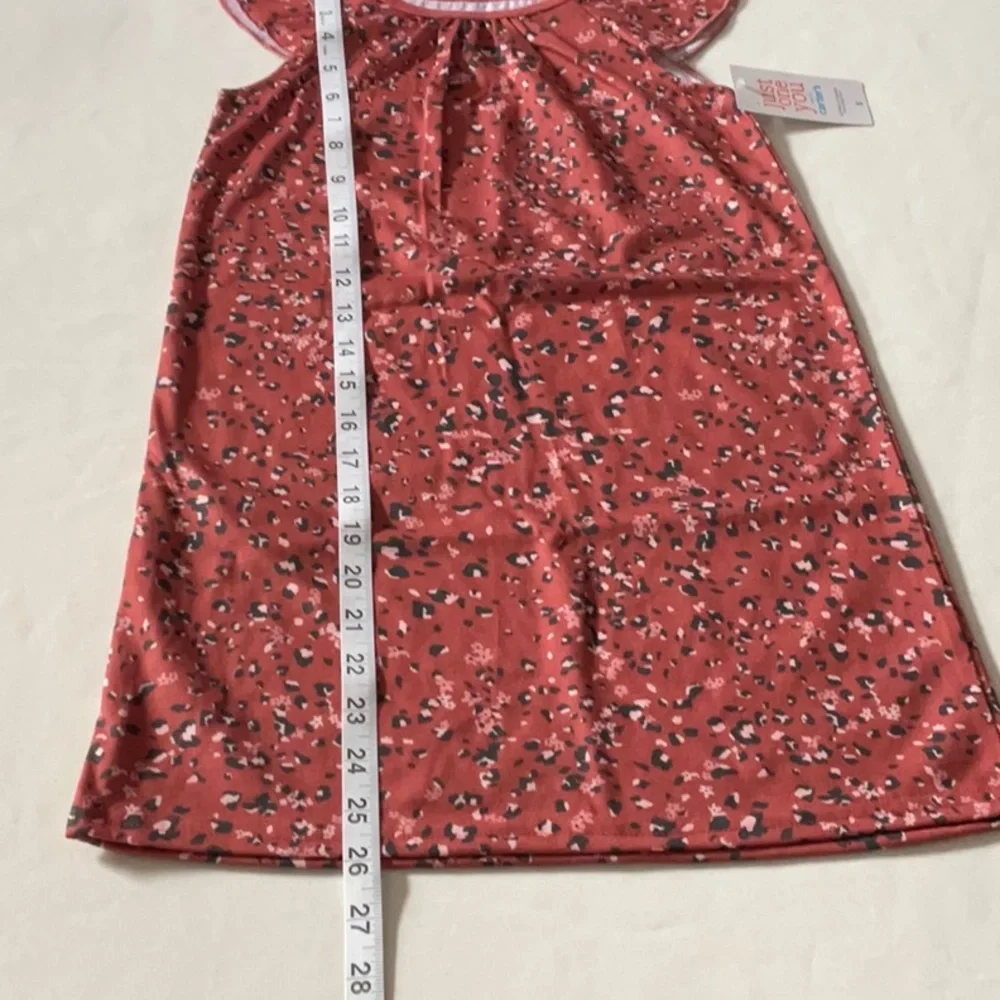 Carters Justice one you Girls pajama Dress Cat animal print size‎ 5